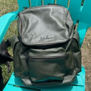 Ju-Ju-Be Olive Green Diaper Backpack